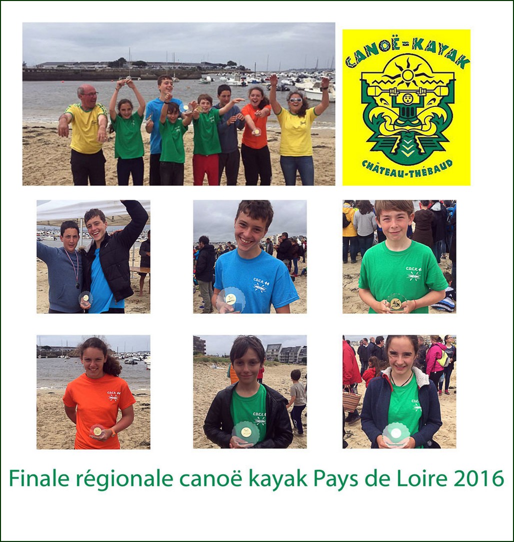 Les médaillés de la Finale Régionale Jeunes des Pays de Loire 2016